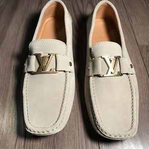 Luis Vuitton Men’s Suede Boat Shoes SZ 8.5